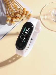 1pc Women's Fashion Cute Electronic Watch With Date & Time Display, Suitable For Daily Wear And Gift Giving