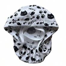 Floral Print Casual Polyester Work Cap, Multi-Seasonal Sports Hat - Plus Size Ribbon Hat - View 8