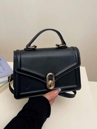 时尚简约艺术小众设计方形单肩包，2025年夏季休闲斜挎包新品