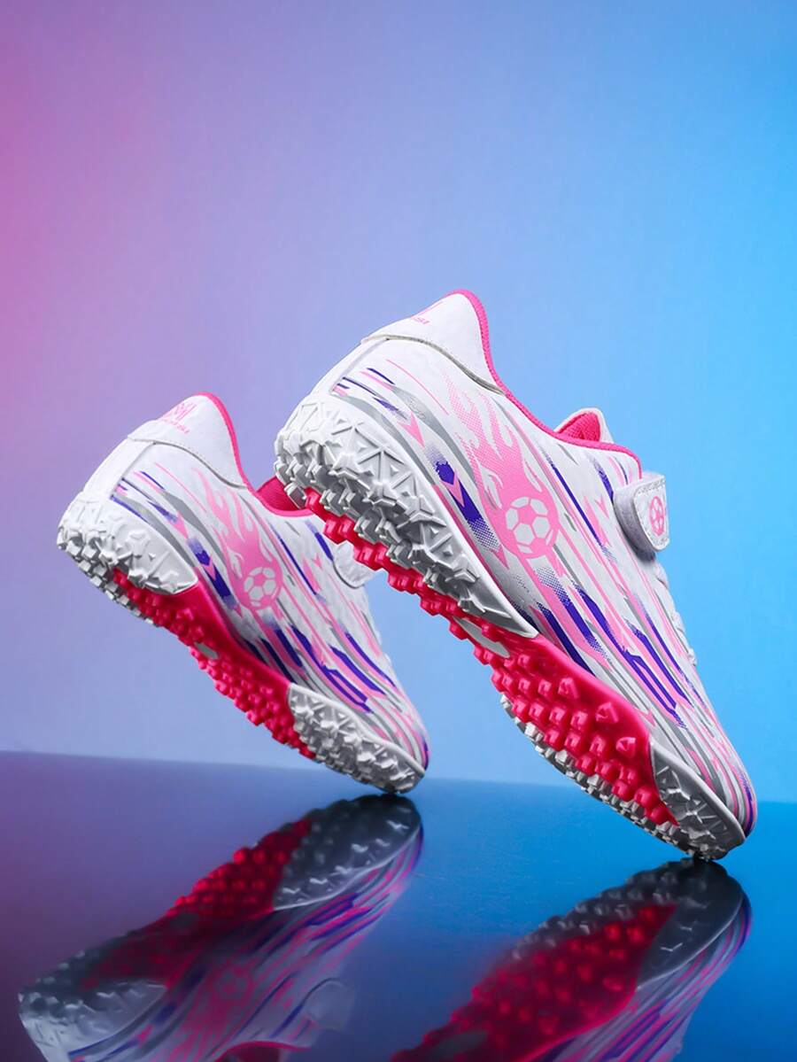 Kids Football Shoes For Boys And Girls Students, TF AG Studs, Artificial Grass & Natural Grass Training Soccer Shoes