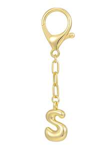 A Fashionable Bubble-Shaped Keychain Pendant In The Shape Of A Balloon, Equipped With Luggage Hooks Labeled With The 26 English Letters From A To Z.