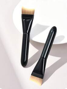 2支超薄新月形粉底刷和黑色气垫粉底刷套装，轻巧面部轮廓刷，扁平面膜刷，专业化妆工具，干湿两用粉底刷，混合粉底刷，圣诞礼物，送给朋友，送给家人，送给女朋友，送给同学，化妆刷套装，化妆刷套装，化妆刷套装，全套化妆刷，化妆刷套装，全套化妆工具，化妆刷套装，化妆刷套装，化妆礼品套装 - 彩色 - 查看 7