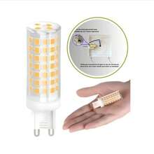 Kit 3 Arandelas 2 Frisos com Lâmpadas LED G9 - Facho Duplo Interno e Externo - Luminária de Parede para Muro, Piscina, Jardim e Corredor - Preto, Branco ou Marrom - Branco - Visão 5