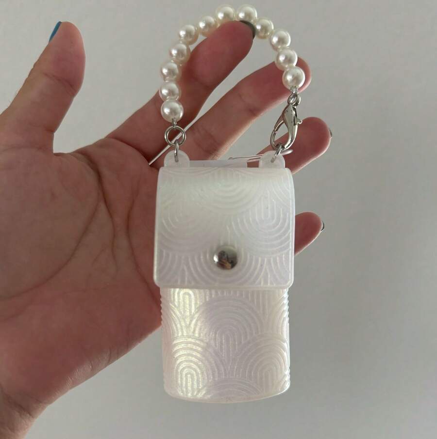 Plush Keychains - White Pearls - View 1