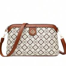 1pc Soft Leather Women's Totes Bag Retro Roomy Women's Shopping Bags Mother Shoulder Messenger Bag Print Women Handbags Sac A Main1
