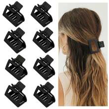 12 pièces Barrette à cheveux pour la segmentation, barrette à cheveux noire papillon pour le salon. Barrette à cheveux pour la coupe, la coiffure, la segmentation, la coloration. Accessoires pour cheveux avec pince à cheveux en forme de papillon, pinces à cheveux, pinces à cheveux, pinces à mâchoire, pinces à cheveux, pinces à cheveux
