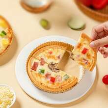 50/100pcs Pizza Paper Trays, Baking Oven Liners, Pizza Paper Plates, Durable Pizza Paper, Round, 4"/6"/7"/8", Suitable For Baking Pizza, Cookies, Cakes, Breads, High Temperature Resistant Baking Tray Kitchen Tools, Suitable For Birthday Party, Wedding, Back To School, Christmas, Halloween, Outdoor Camping - Multicolor - View 5