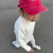 Custom Children's Hat, Embroidered Text Baseball Cap, Personalized Hat, Custom Washed Hat, Kids Hat, Baby Hat, Birthday Christmas Gift