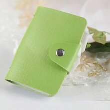 24 Card Slots Card Holder Card Holder Multi-Card Slots Women's Men's Card Holder Coin Purse RFID Credit Card Holder, Coin Pocket And ID Card Window, Anti-Theft Design, Dark Brown - Valentine's Day / Father's Day Gift, Simple Multi-Card Slot Wallet, Travel Accessory, Adjustable Buckle Closure, Perfect Choice For Thanksgiving