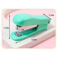 دبابيس الطالب المدمجة والجذابة بكل سهولة، مستلزمات مكتبية محمولة بها دبابيس وست أقلام حادة للمدارس ولبداية العام الدراسي الجديد - متعدد الألوان - مشاهدة 3