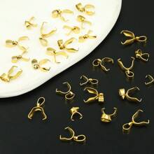10pcs Stainless Steel Sunflower Seed Design Jewelry Accessory For Necklace Pendant DIY