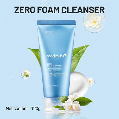  Medicube Zero-Foam Facial Cleanser Is Suitable For Sensitive Skin - Controlling Sebum, Moisture Balance And Shrinking Pores | Korean Skincare 120g