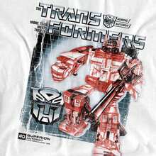 TRANSFORMERS Mens Superion Box 40th TShirt (White) - 白色 - 查看 3