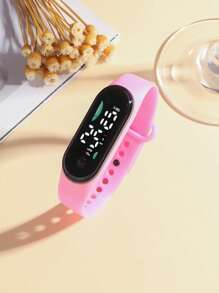 1pc Women's Fashion Cute Electronic Watch With Date & Time Display, Suitable For Daily Wear And Gift Giving