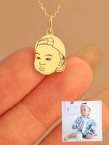 1 pezzo Ritratto personalizzato di animali domestici, disegno minimalista, accessorio commemorativo in acciaio inossidabile, regalo per il ritorno a scuola, forniture scolastiche, adatto per ufficio, scuola, aula, regali per insegnanti, università, colleghi, dormitorio, adatto per ragazzi e ragazze, adolescenti, scuola media, scuola superiore, università