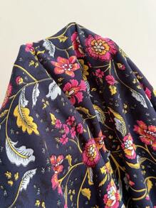 Rusttydustty A Long, Loose, Casual And Vacation Floral Dress With A V-Neck For Womenboho Easter Beach Outfits Hawaii Coachella Music Festival Tropical Vacation