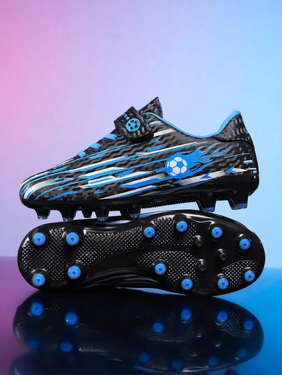 Kids' Football/Soccer Shoes, Boys & Girls Student Cleats For TF AG Artificial Grass & Natural Grass, Training Football Shoes