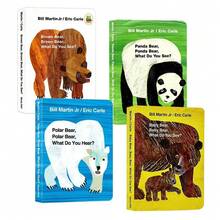 English Picture Book & Classic Literary Work, Brown Bear, Small Bear, Polar Bear, Panda Bear, Bedtime Reading, Daily Life Journal, Round Corner Design - Multicolor - View 1