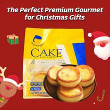 [Cheese Cake Tart] Rich Cheese Xingsheng Cake Cheese Tart 6pcs 300g Smooth Baked Breakfast Afternoon Tea Snacks 1 Bag 6pcs / 3 Bags 18pcs / 8 Bags 48pcs - 3pcs - View 2