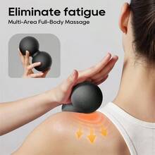 恢复球按摩球筋膜球花生球按摩球瑜伽球便携式按摩球瑜伽用品曲棍球 - 彩色 - 查看 1