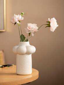 1 Peça Vaso Cerâmico em Forma de Nuvem, Vaso Floral, Decoração Elegante, Estilo Moderno Minimalista, Diversos Tamanhos, Adequado para Decoração de Casa, Quarto, Hotel, Restaurante, Presente de Formatura, Temporada de Casamentos, Lembranças