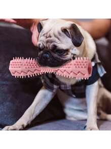 Palito masticable rayado para perros: juguete cepillador para la limpieza y el masaje dental, para la salud dental en todas las razas