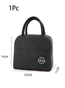 1 Stück isolierte Lunch-Tragetasche für den Schulanfang, thermische Lunchbox ohne Lebensmittelkontakt, geeignet für Schüler, Arbeiter, Camping, Dicke Aufbewahrungstasche