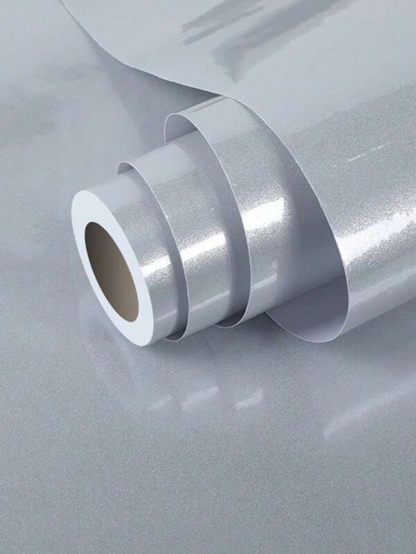 Pearl Grey Self-Adhesive PVC Wallpaper,Removable,Waterproof,Oil-Proof,Heat Resistant,Suitable For Kitchen Countertops,Cabinets And Walls Protection Film