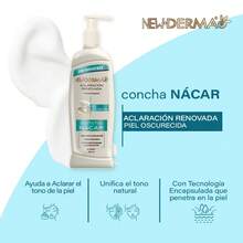 New Derma Crema corporal Concha Nacar 200 + 400 Ml - Azul - Ver 2