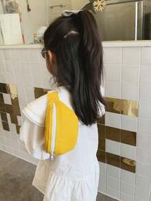 Bolsa de cintura neón, bolsas para niños Nuevas bolsas de verano versátiles y sencillas para la cintura, bolsas de pecho de ocio y deportes para niños y niñas, bolsas de cintura unisex de moda deportiva y de uso múltiple para niño y niña, bolsas de cintura para fiestas Ajustable Riñonera neón de tela Oxford para entrenamiento, viaje, correr, con cremallera para fiesta al aire libre, rave, niña, niño, niños - A - Ver 5