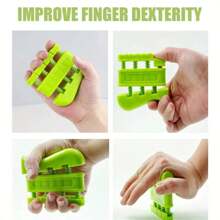 4pcs Finger Exerciser, Non-Electric, ABS Material, Finger Strengthener To Improve Finger, Hand And Forearm Flexibility And Strength, Grip Trainer Suitable For Musicians, Climbers