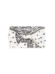 Women Bandana 4 Pcs Boho Headband Women Headband Hairband Turban Soft Flower Headbands For Women's Hair Everyday Yoga Sport Fitness Fashion Hair Accessories