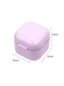 1pc Nail Drill Bit Storage & Disinfection Box, Nail Accessory Preservation, Display, Disinfection, Cleaning Empty Box - Multicolor - View 6