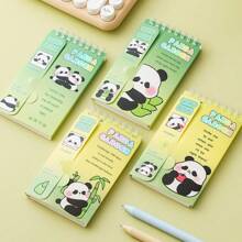 4pcs Capybara Word Notebook, Student Daily English Vocabulary Record Book, Thickened Portable Pocket Notebook, Account Book, Diary, Back To School Supplies