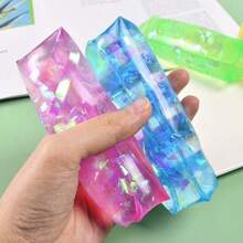 1/4/6Pcs Water Snake Jelly Wigglers Wiggle Sensory Toys,Magic Wigglers Water Snake Fidget Toy,Water Wiggler Toy, Water Snakes Trick Stress Toy, Slippery Tricky Wiggler Tube,Stretchy Fidget Ball For Anxiety Stress Relief For Adults,Birthday Party Favour,Fidget Toy - Multicolor - View 7