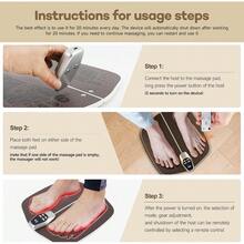 Foot Massager Mat For Neuropathy,EMS Foot Massager For Circulation And Pain Relief, Foldable Feet And Calves Massage Machine With 8 Modes And 32 Intensity Levels For Muscle Relaxation,FSA HSA Eligible - default - View 6
