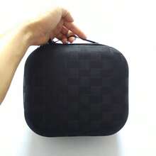 Bolsa de transporte y almacenamiento de viaje EVA para X3 Hifiman HE400se DT900prox S2, estuche negro organizador - Negro - Ver 4