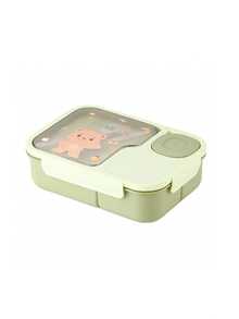 Personalized Children's Bento Lunch Box, Portable Leakproof Compartment Box, Sauce Container, Utensils, Microwave Friendly Large Capacity, Back To School - Multicolor - View 8