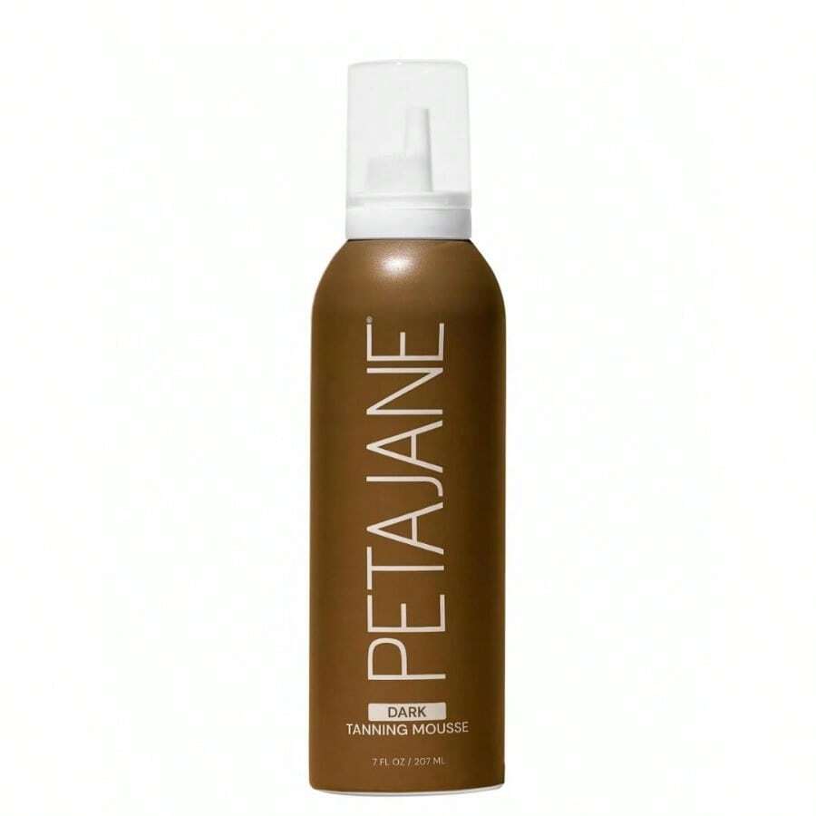 Dark Tanning Mousse 7oz Sunless SelfTanner For A Natural StreakFree Organically Derived Lightweight And Fast Absorbing NonSticky For All Skin Types Vegan And CrueltyFree - Dark - View 1
