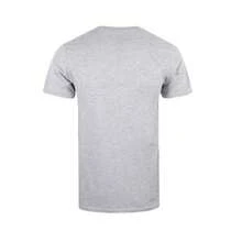 NASA Mens Plane Aeronautics Heather TShirt (Grey) - Grey - View 2