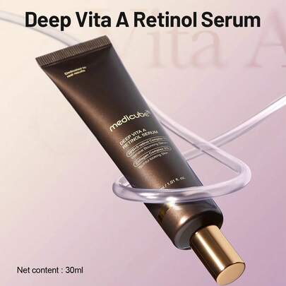  Medicube深层修复肽眼部精华眼部护理精华含四倍肽、烟酰胺和角鲨烷淡化衰老痕迹和细纹30ml