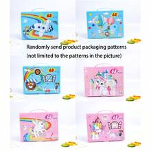 208件套学生绘画工具组合套装，水彩笔和马克笔，可水洗（图案和颜色随机，不限于所示款式），初学者绘画套装，圣诞礼物，返校礼物，毕业礼物，校园用品，家庭聚会小礼物