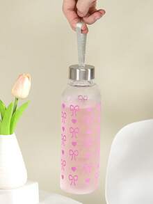 1 pieza Botella de agua para fitness, recipiente de bebida portátil con aislamiento y a prueba de fugas, adecuado para campamento, senderismo, gimnasio, actividades al aire libre y regalos de cumpleaños