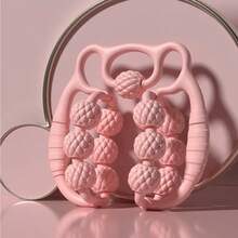 13 Rotating Leg Massager, Double Massage, Roller Leg Slimming Device - Ring Clamp Relax Calf Muscle - Wolf Tooth Bar, Yoga Exercise Accessory, Roller Relax Thigh, Ring Clamp, Wolf Tooth Bar Muscle Relaxation, Muscle Stretching Dedicated Tool, Muscle Relaxation - Multicolor - View 2