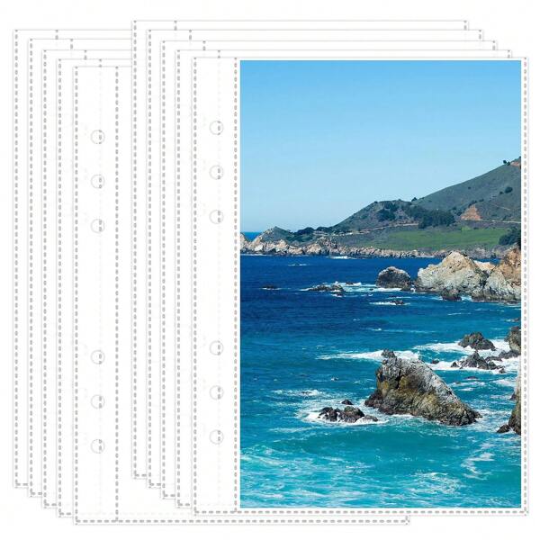 A5 Photo Album Photocard Binder Holder For Inst Ax Mini LiPlay EVO 7s 8 8+ 9 11 25 26 50s 70 90 Film, Snap Snap Touch PIC-300 Z2300 Mint Zip Instant Camera Printer, School Supplies, Back To School