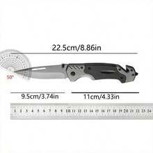 Couteau de camping outdoor, couteau de survie, couteau de poche portable, couteau multi-usage