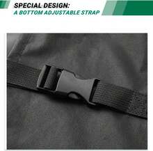 Chest Freezer Cover, Waterproof 420D Oxford Protective Outdoor Indoor Refrigerator Dust Cover With Zipper Fits 5.0 Cubic Feet Deep Freezer 28"L X 23"W X 34"H (Only Cover) - Multicolor - View 5