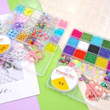 1 juego de pulsera de cuentas nueva, estilo casual y bonito, varios estilos a juego, estilo niña, colgante, arte decorativo, regalo para amigas, cuentas hechas a mano, ideal para uso diario y para regalar, crea tu propia pulsera a tu gusto.