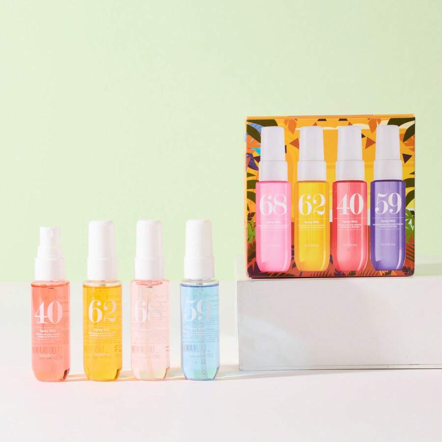 Alkoholfreies Dusch-Spray-Set "Beach Brazil" mit langanhaltend frischem Duft für die Kleidung