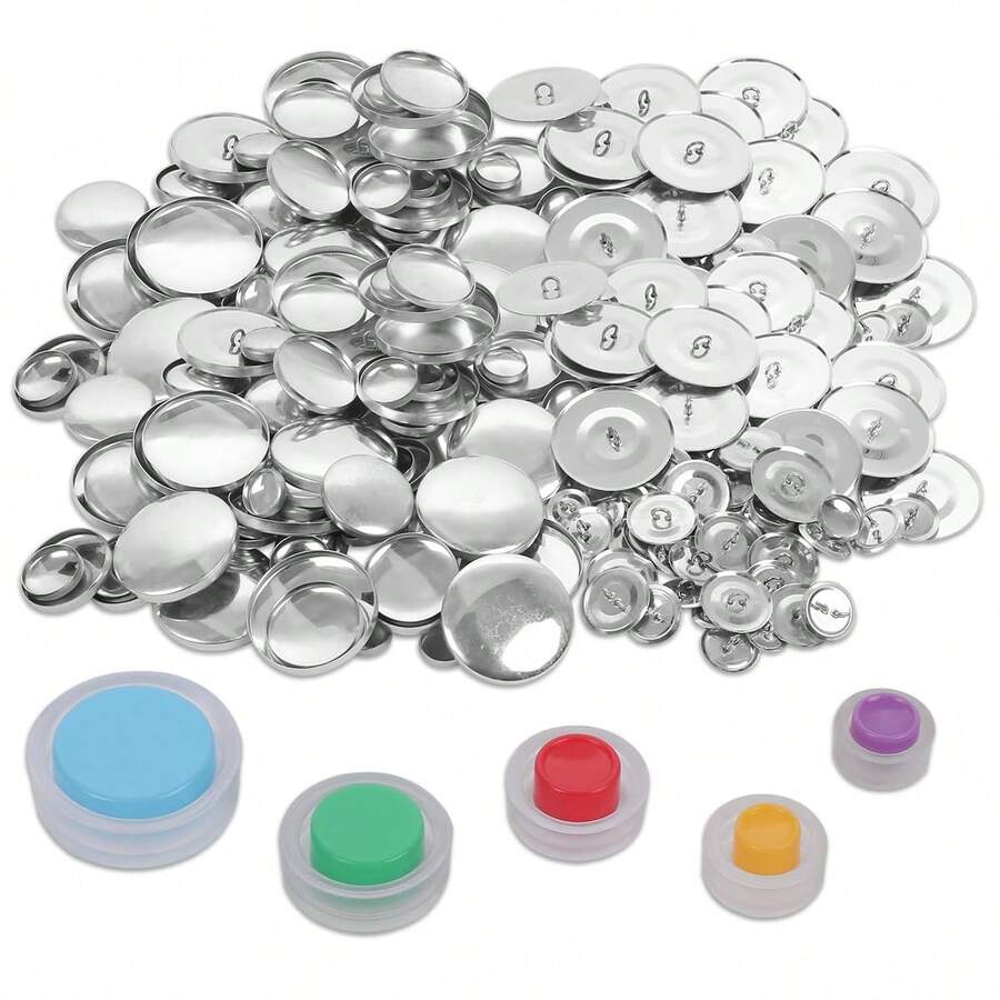 纽扣套套装，缝纫纽扣套工具包（含工具），DIY布艺纽扣，DIY手工，纽扣底座制作工具